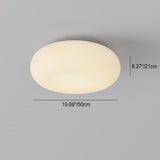 LunaForma Minimalistische LED Deckenleuchte | Ovales Design | Dimmbares Licht | Modernes Schlafzimmerlicht