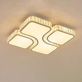 GloriaForma LED Deckenleuchte | Modernes Luxusdesign | Gold | Rechteckig & Quadratisch | Dimmbar