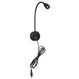 Flexora Moderne LED Leselampe | Rotierbares Wandspotlight | Flexibler Arm | Perfekt für Schlafzimmer & Büros