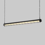 Lynteris Insel-Leuchte | Modernes Industrie-Design | Acryl & Metall | 1/2-flammig | Esszimmer-Beleuchtung