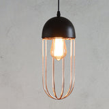 CageNova Geometrische Pendelleuchte | Nordic Design | Eisenkäfig | Einzigartige Beleuchtung