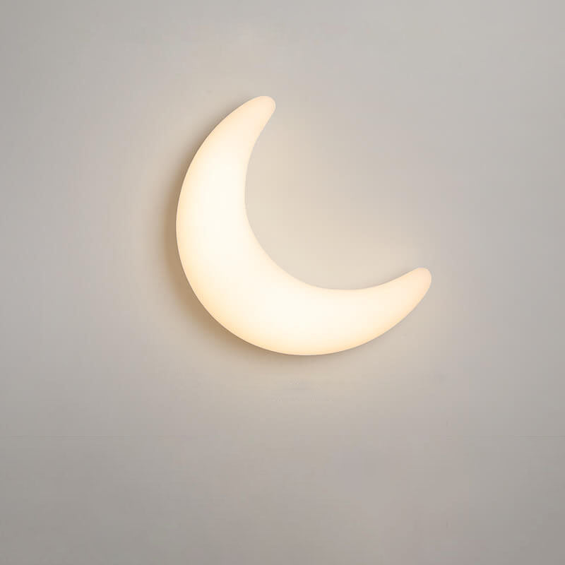 LunaGlide LED Wandleuchte | Modernes Design | Mond-Optik | Dimmbar | Acryl