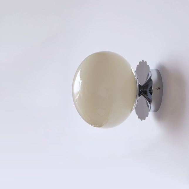 BrightVintage Minimalist Wandleuchte | Eisen & Glas | Modernes Vintage-Design