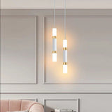 CylinGlow LED Pendelleuchte | Zylindrisches Aluminium-Design | Dimmbares Licht | Modern & Minimalistisch | Für Schlafzimmer & Wohnzimmer