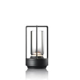 LumoEase Vintage Nachtlicht-Tischlampe | Aluminium & Acryl | USB-Aufladbar | Dimmbares LED-Licht | Nordic Design