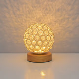 LumoAura USB LED Tischlampe | Wiederaufladbar | Warmes Licht | Minimalistisches Design für Zuhause