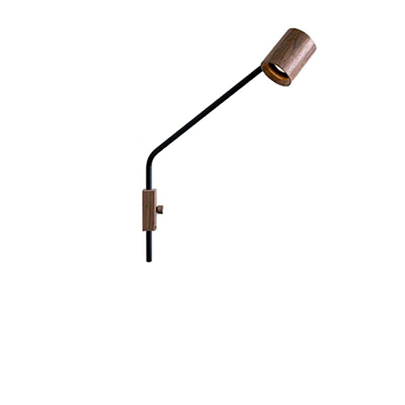LumeCraft Holz-Zylinder Wandleuchte | Minimalistisches Design | Schlafzimmerbeleuchtung | 1-flammig