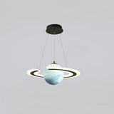 NovaOrbit Kids LED Kronleuchter | Kreatives Weltraumdesign | Dimmbar & Farbenfroh | Modern