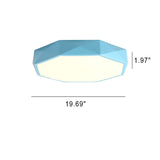 LumaGem Nordic LED Deckenleuchte | Diamant-Design | Acryl & Eisen | Dimmbares Licht | Moderne Beleuchtung