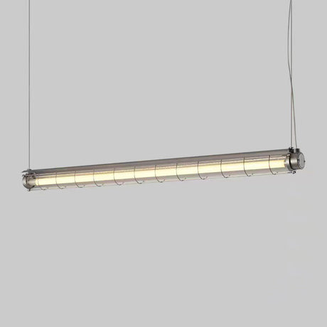 Lynteris Insel-Leuchte | Modernes Industrie-Design | Acryl & Metall | 1/2-flammig | Esszimmer-Beleuchtung