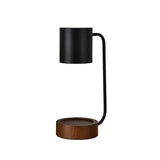 ShinaiGlow Holz-Tischlampe | Dimmbar | Timer-Funktion | Wachseffekt | Modernes Design