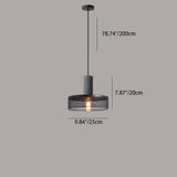 UrbanTaper Industrial Design Zement Pendelleuchte | Zylindrische Form | Moderner Look | Perfekt für Wohnzimmer