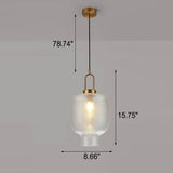 LustroLume Oval Glas Pendelleuchte | Nordic Design | Luxuriöse Beleuchtung | Stilvolle Raumgestaltung