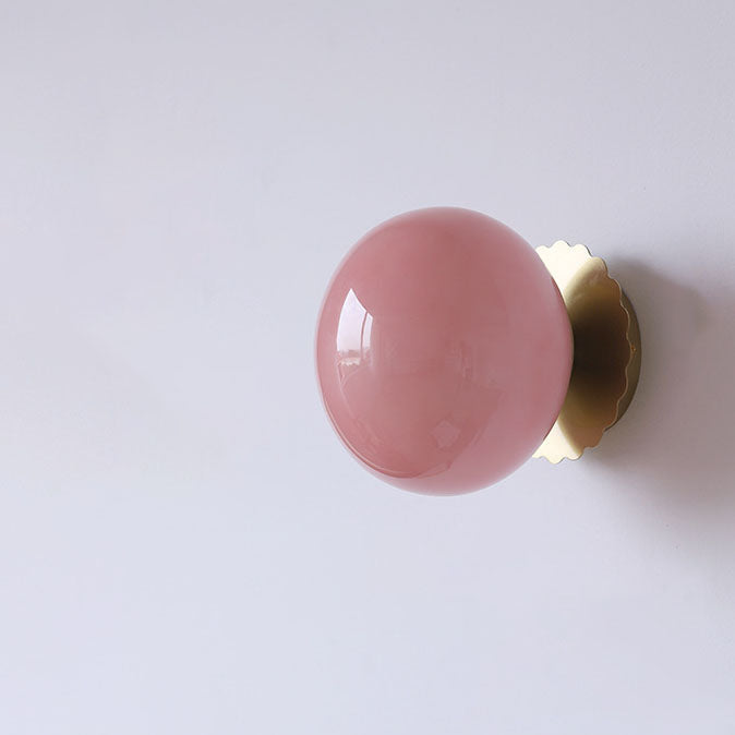 BrightVintage Minimalist Wandleuchte | Eisen & Glas | Modernes Vintage-Design