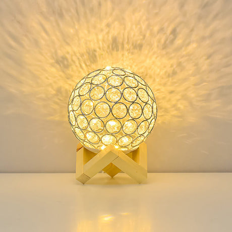 LumoAura USB LED Tischlampe | Wiederaufladbar | Warmes Licht | Minimalistisches Design für Zuhause