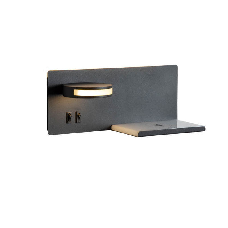 LumiSmart USB LED Wandleuchte | Modernes Design | Flaches Leselicht mit Warmweiß | Intelligente Wandbeleuchtung
