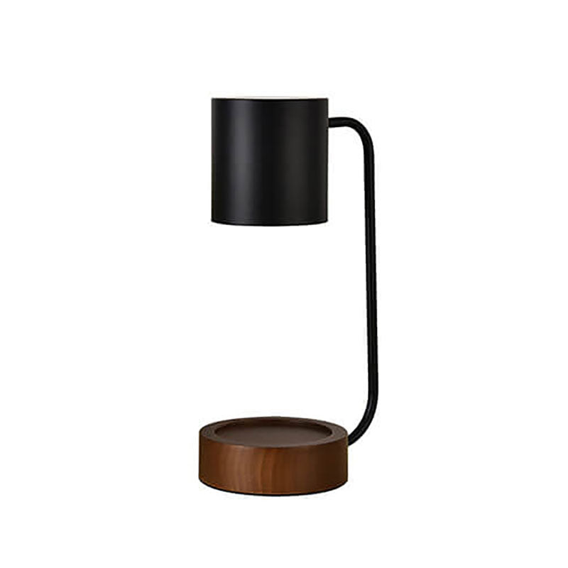 ShinaiGlow Holz-Tischlampe | Dimmbar | Timer-Funktion | Wachseffekt | Modernes Design