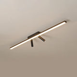 LumiTrack Nordic LED Deckenleuchte | Minimalistisches Design | Spotlights auf Acrylbasis | Modern & Energieeffizient