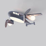 SkyFlyer Kinder Deckenleuchte | Cartoon Flugzeug-Design | LED Dimmbar | Nordic Kreativ Stil