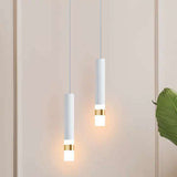 CylinGlow LED Pendelleuchte | Zylindrisches Aluminium-Design | Dimmbares Licht | Modern & Minimalistisch | Für Schlafzimmer & Wohnzimmer