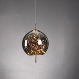 LumoSphere Nordic Pendelleuchte | Zylinder Oval Design | Glas-Lampe | Dimmbares LED Licht | Schlafzimmer & Wohnräume