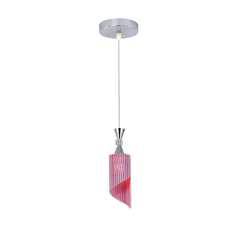 ColorAura Pendelleuchte | Nordic Minimalistisches Design | Farbige 1-Licht Lampe