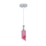 ColorAura Pendelleuchte | Nordic Minimalistisches Design | Farbige 1-Licht Lampe