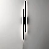 LuxLine Moderne LED Wandlampe | Minimalistisches Design | Eisen & Acryl | Dimmbares Licht