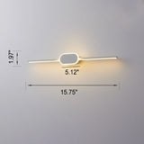 NovaBeam LED Wandleuchte | Minimalistisches Design | Ovaler Sockel | Dimmbar | Badezimmer- & Wohnbeleuchtung