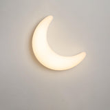 LunaGlide LED Wandleuchte | Modernes Design | Mond-Optik | Dimmbar | Acryl