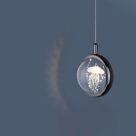 LuminSphere LED Pendelleuchte | Aluminium-Kristall-Design | Modern & Minimalistisch | Für Schlafzimmer & Esszimmer