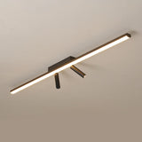 LumiTrack Nordic LED Deckenleuchte | Minimalistisches Design | Spotlights auf Acrylbasis | Modern & Energieeffizient