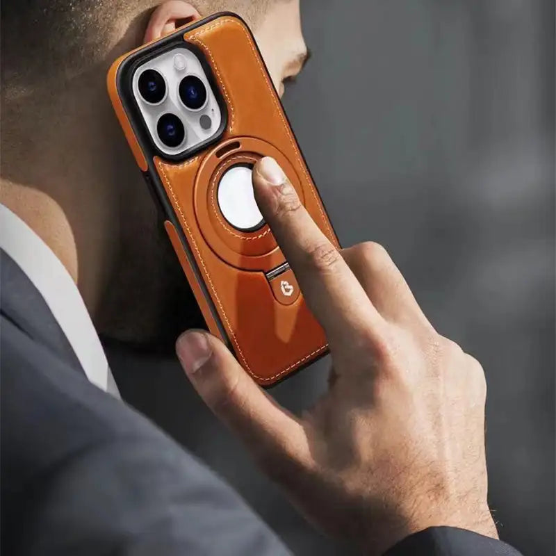 MagCase Pro™ Magnetische iPhone-Hülle mit unsichtbarem Ringständer | Stoßfest | Elegantes Design | 360° Schutz