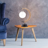 LunarGlow Magische Mondlampe | LED Stimmungslicht | 3D-Druck Design | Dekorative Beleuchtung für Zuhause
