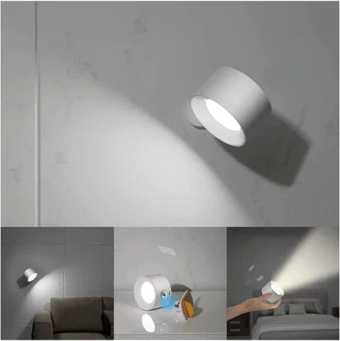 FlexiLight Kabellose Wandleuchte | LED Beleuchtung | Einfach zu installieren | Mit Touch- & Fernsteuerung