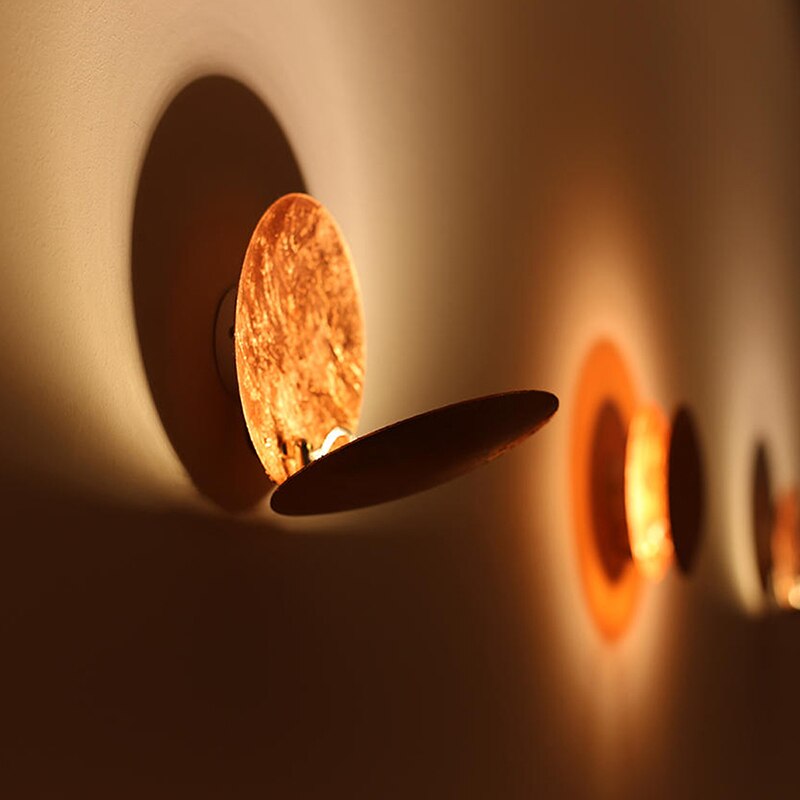 EclipseAura Wandleuchte mit Sonnenfinsternis-Design | LED Beleuchtung | Modern & Stilvoll | Für Wohn- und Arbeitsräume