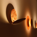 EclipseAura Wandleuchte mit Sonnenfinsternis-Design | LED Beleuchtung | Modern & Stilvoll | Für Wohn- und Arbeitsräume