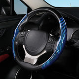 DriveStyle Lenkradbezug 36 cm | Rutschfester Auto-Lenkradschutz | Hochwertiges Material | Komfort und Stil