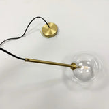 VioraGlobe Nordic Glas Pendelleuchte | Kugelform | Elegantes Design | Perfekt für Esszimmer & Wohnzimmer