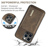 FlexiCover 2-in-1 iPhone-Hülle mit Abnehmbarer Brieftasche | Schützt & Organisiert | Hochwertiges Design