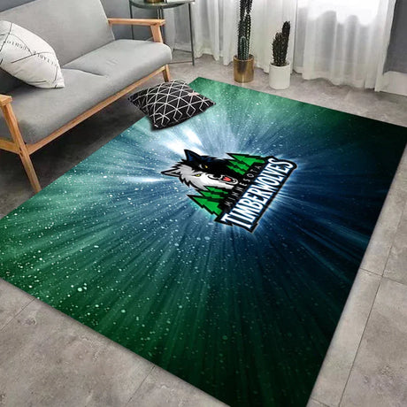 CourtComfort Rutschfester Küchenläufer | Waschbare Basketball-NBA Fußmatte | Teppich für Bad, Wohnzimmer & Flur