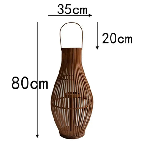 LumaCrest LED Bodenlaterne | Flammenlose Standlaterne | Moderne Deko | Elegante Beleuchtung