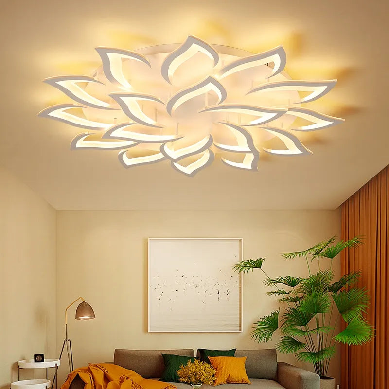 LuxiLight Dimmbarer LED-Deckenleuchter | Modernes Design | Warm- & Kaltweiß | Energieeffizient