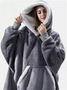 PlushWrap Riesiger Fleece-Pullover | Gemütlich & Warm | Perfekt für Zuhause & Outdoor | In vielen Farben erhältlich