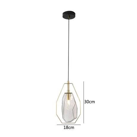 LumiStone Design Pendelleuchte | Moderner Stein-Look | Elegante Beleuchtung