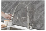 FlowSelect Wasserhahn mit Doppel-Auslauf | Modernes Design | Multifunktionaler Küchenarmatur | Hochwertige Materialien