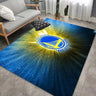 CourtComfort Rutschfester Küchenläufer | Waschbare Basketball-NBA Fußmatte | Teppich für Bad, Wohnzimmer & Flur