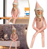 ElfBuddy Kreative Weihnachtselfenpuppe | Deko für Zuhause | Lustiges Geschenkspielzeug für Weihnachten