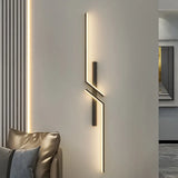 LumiWall Moderne LED Wandleuchte | Stilvolles Design | Dimmbares Licht | Für Wohnzimmer & Schlafzimmer