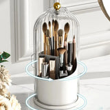 BeautySpin Rotierender Acryl Kosmetik-Organizer | Platzsparender Makeup Organizer | 360° Drehung | Kosmetik Aufbewahrung